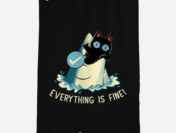 Everything Is Fine Shark Attack