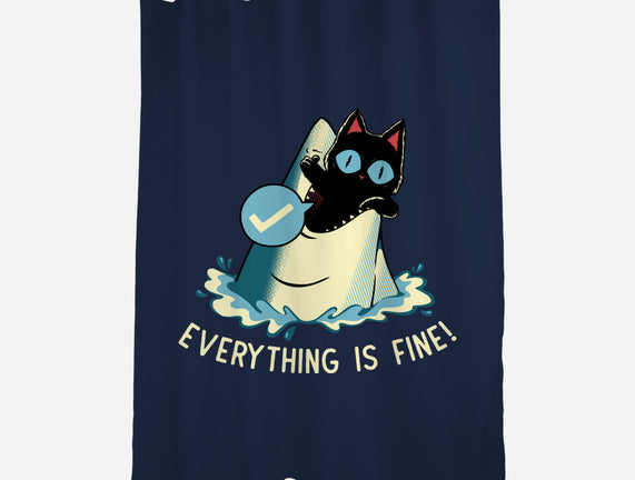 Everything Is Fine Shark Attack