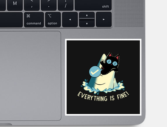 Everything Is Fine Shark Attack