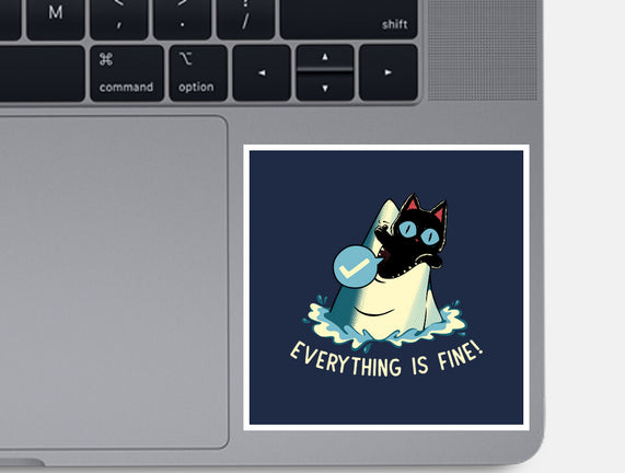 Everything Is Fine Shark Attack