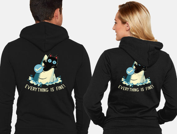 Everything Is Fine Shark Attack