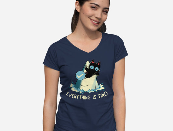 Everything Is Fine Shark Attack