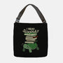 Slow Reader Turtle Books-None-Adjustable Tote-Bag-tobefonseca