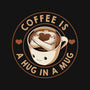 Coffee Is A Hug In A Mug-Unisex-Crew Neck-Sweatshirt-tobefonseca