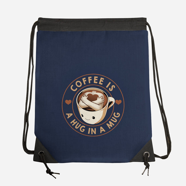 Coffee Is A Hug In A Mug-None-Drawstring-Bag-tobefonseca