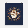 Coffee Is A Hug In A Mug-None-Matte-Poster-tobefonseca