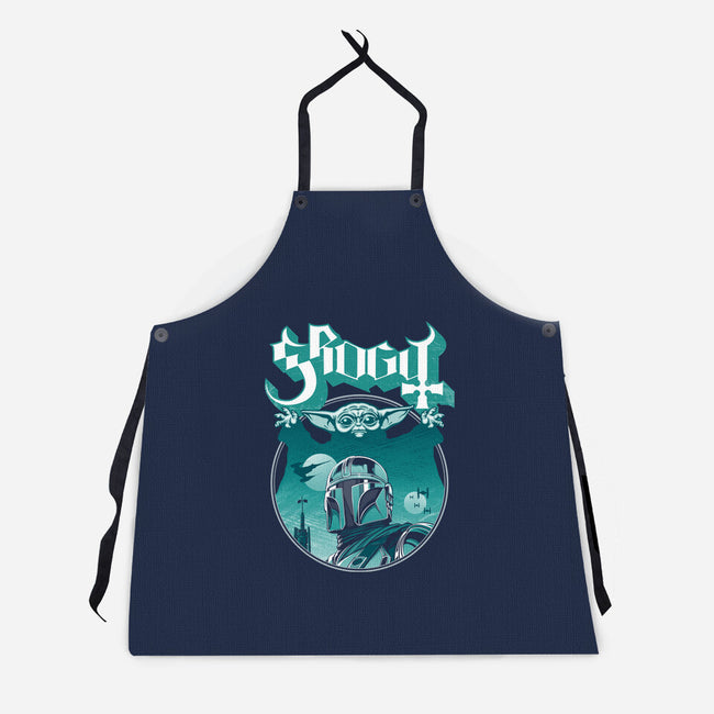 Papa Mando-Unisex-Kitchen-Apron-CappO