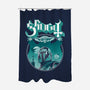 Papa Mando-None-Polyester-Shower Curtain-CappO