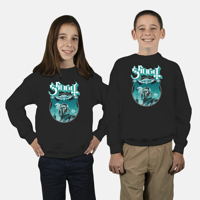 Papa Mando-Youth-Crew Neck-Sweatshirt-CappO
