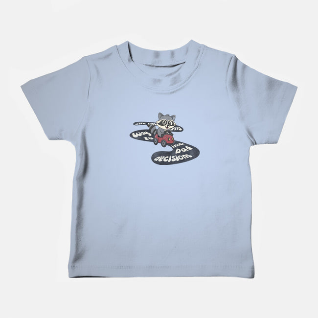 On My way To Make Bad Decisions-Baby-Basic-Tee-Loobs