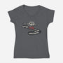 On My way To Make Bad Decisions-Womens-V-Neck-Tee-Loobs