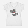On My way To Make Bad Decisions-Womens-V-Neck-Tee-Loobs