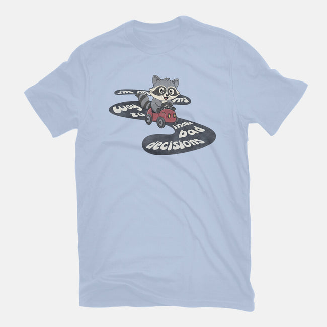 On My way To Make Bad Decisions-Mens-Heavyweight-Tee-Loobs