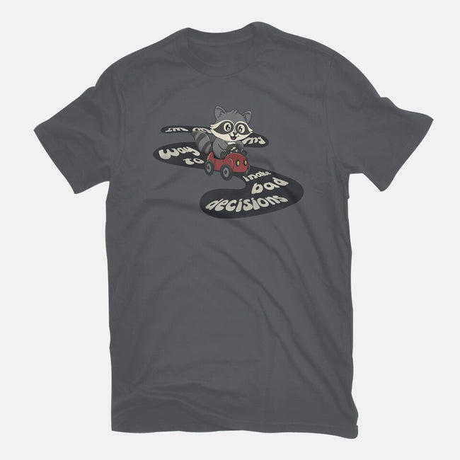 On My way To Make Bad Decisions-Mens-Heavyweight-Tee-Loobs