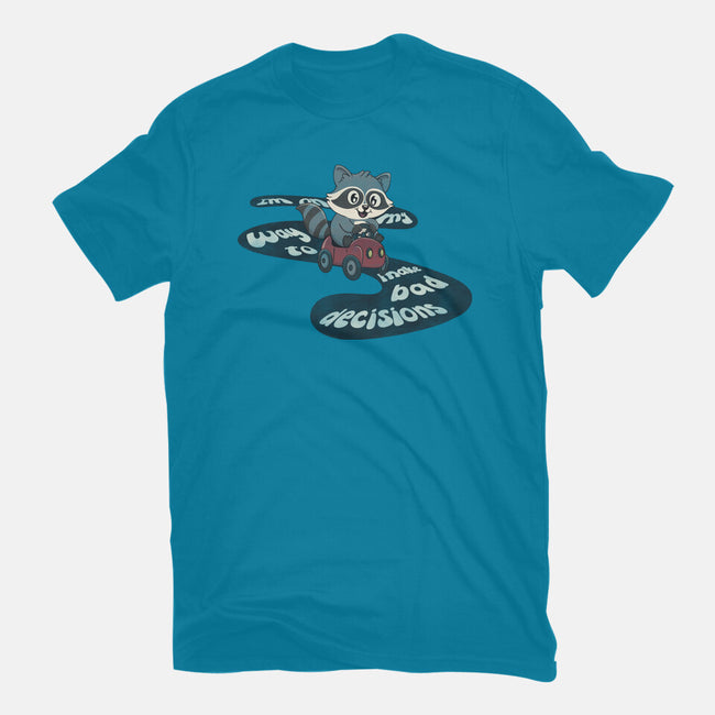 On My way To Make Bad Decisions-Mens-Heavyweight-Tee-Loobs