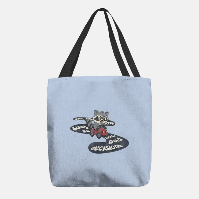 On My way To Make Bad Decisions-None-Basic Tote-Bag-Loobs