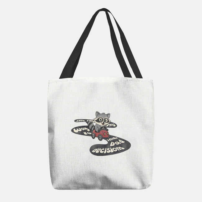 On My way To Make Bad Decisions-None-Basic Tote-Bag-Loobs