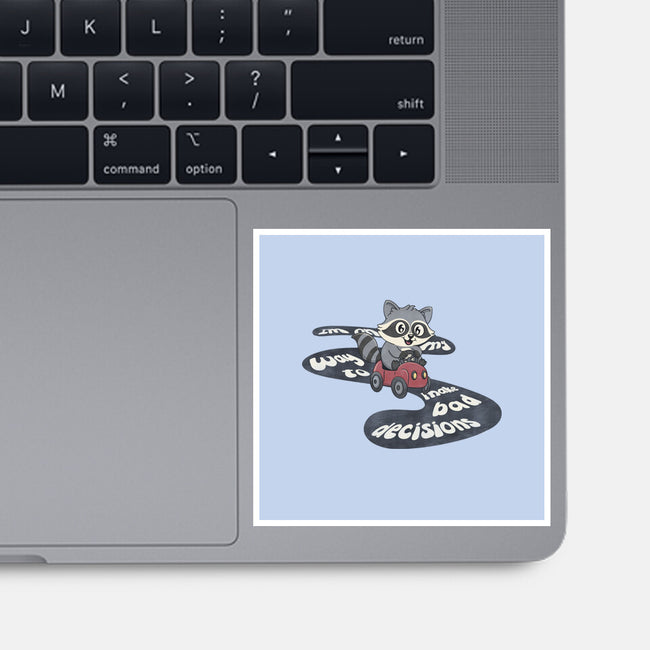 On My way To Make Bad Decisions-None-Glossy-Sticker-Loobs