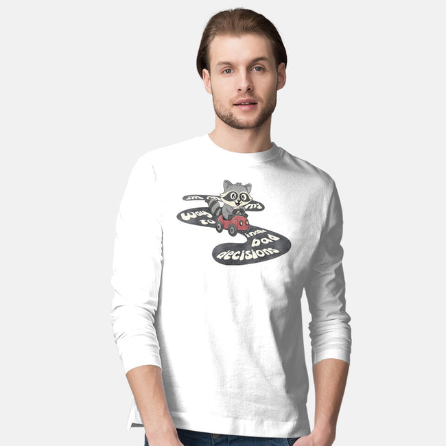 On My way To Make Bad Decisions-Mens-Long Sleeved-Tee-Loobs