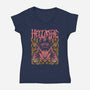 A Hellfire-Womens-V-Neck-Tee-Henrique Torres
