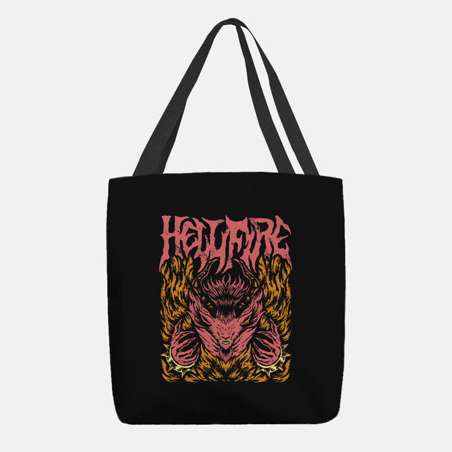 A Hellfire-None-Basic Tote-Bag-Henrique Torres