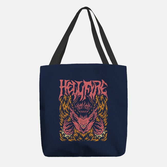 A Hellfire-None-Basic Tote-Bag-Henrique Torres