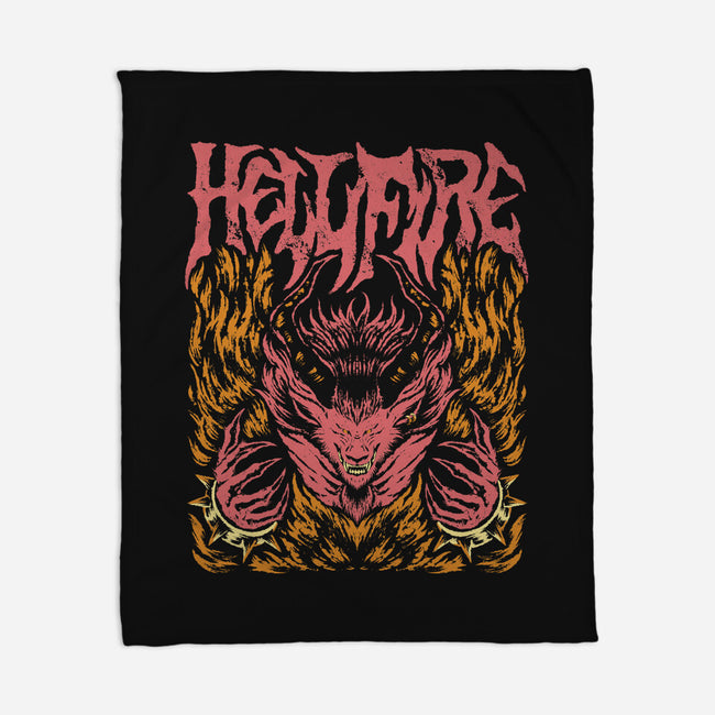 A Hellfire-None-Fleece-Blanket-Henrique Torres