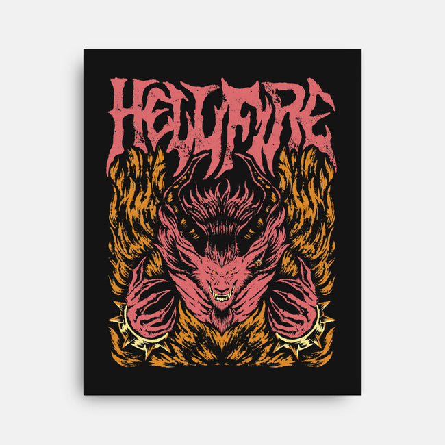 A Hellfire-None-Stretched-Canvas-Henrique Torres