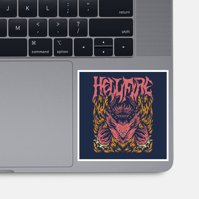 A Hellfire-None-Glossy-Sticker-Henrique Torres