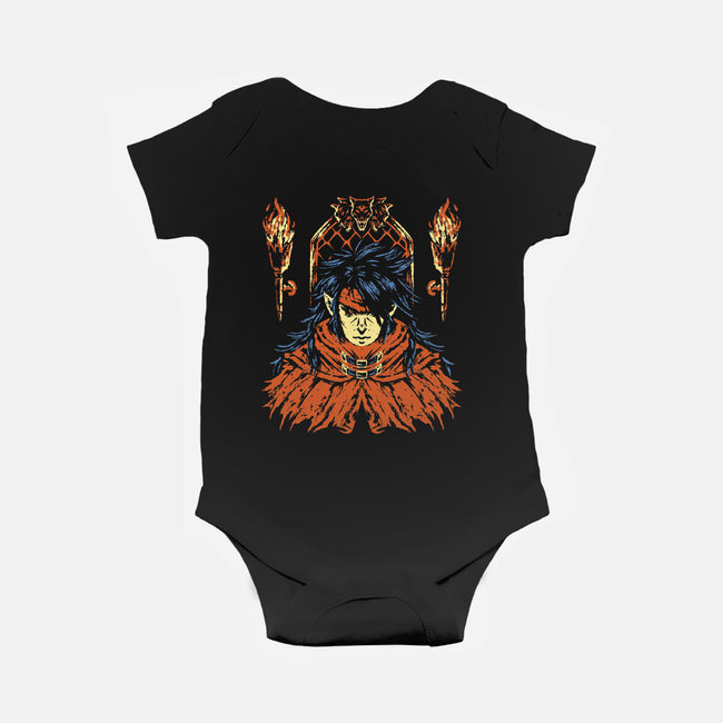 Man Of Mysteries-Baby-Basic-Onesie-Henrique Torres