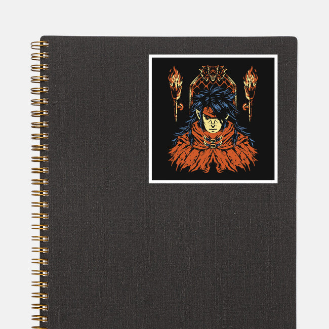Man Of Mysteries-None-Glossy-Sticker-Henrique Torres
