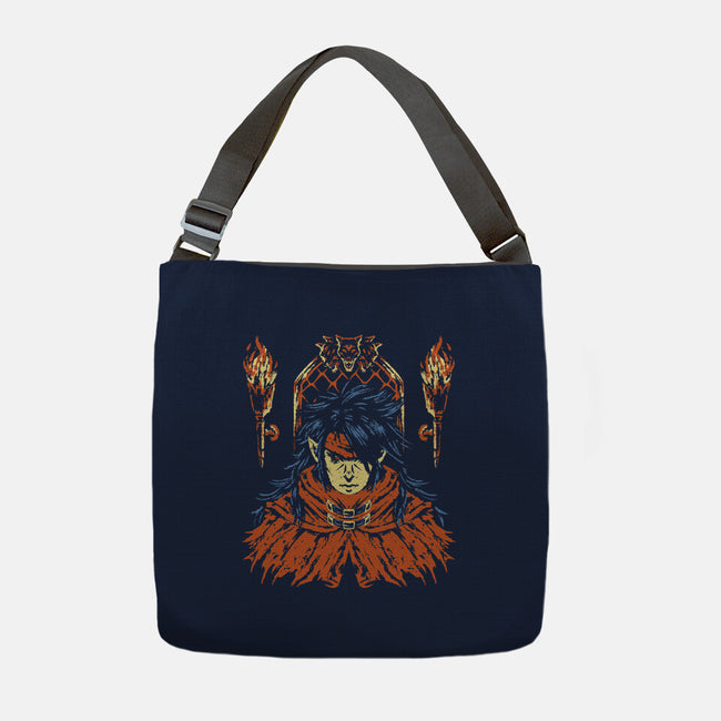 Man Of Mysteries-None-Adjustable Tote-Bag-Henrique Torres