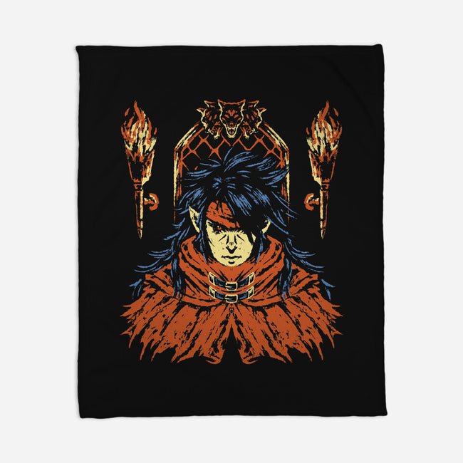 Man Of Mysteries-None-Fleece-Blanket-Henrique Torres