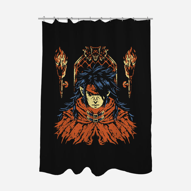 Man Of Mysteries-None-Polyester-Shower Curtain-Henrique Torres