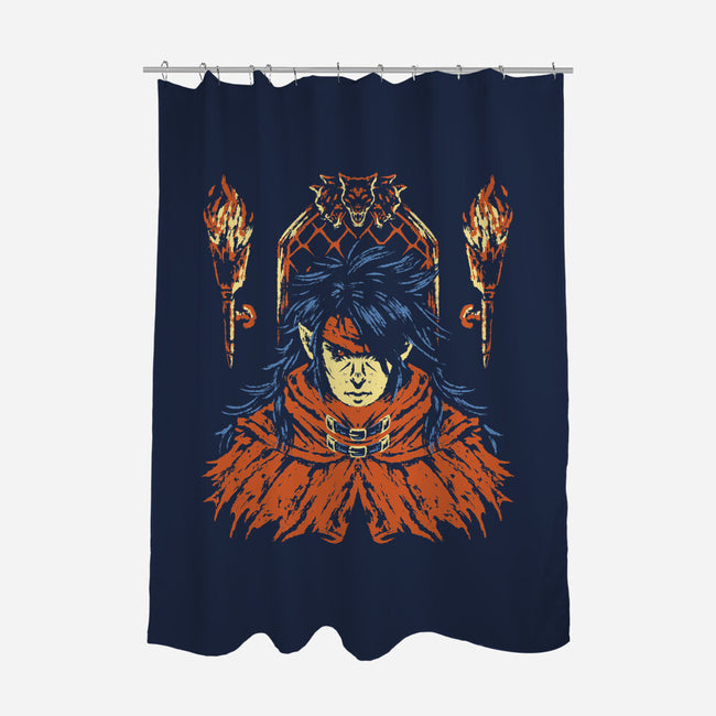 Man Of Mysteries-None-Polyester-Shower Curtain-Henrique Torres