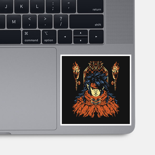 Man Of Mysteries-None-Glossy-Sticker-Henrique Torres