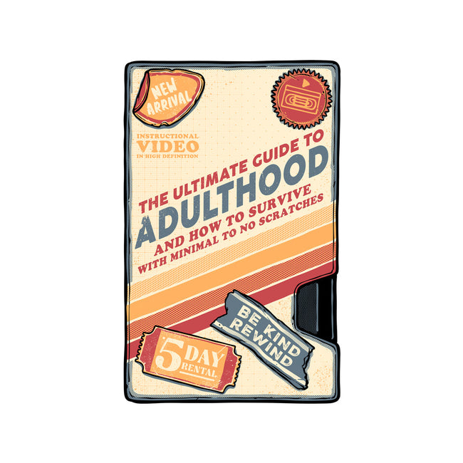 Guide To Adulthood-Womens-Fitted-Tee-glitchygorilla
