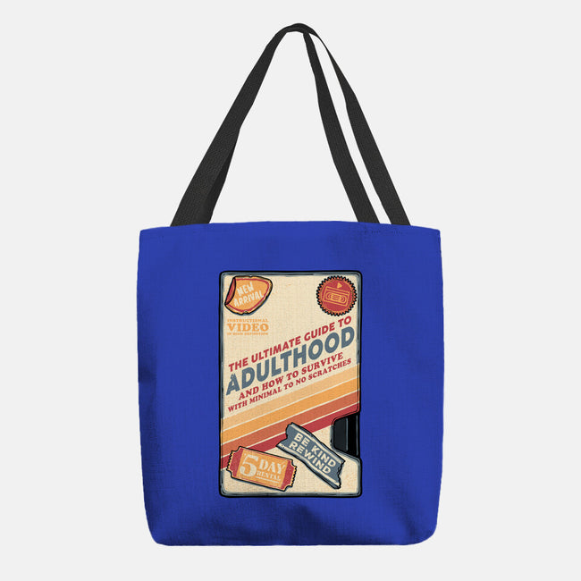 Guide To Adulthood-None-Basic Tote-Bag-glitchygorilla