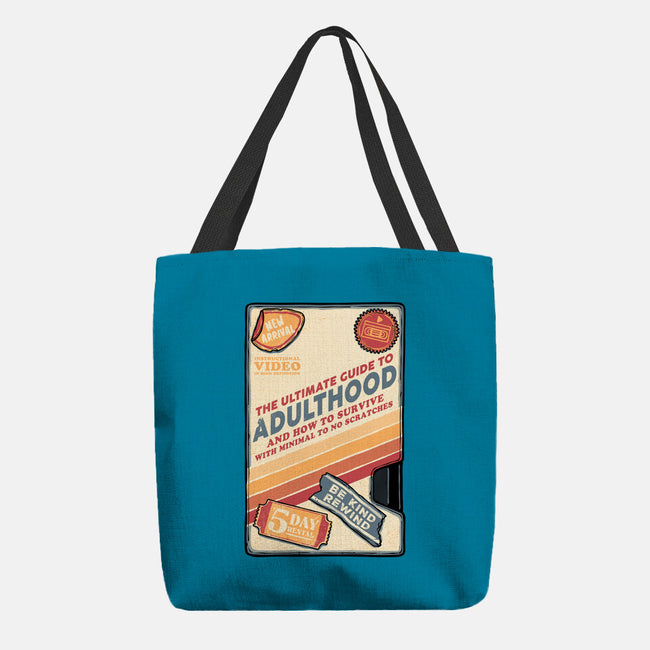 Guide To Adulthood-None-Basic Tote-Bag-glitchygorilla
