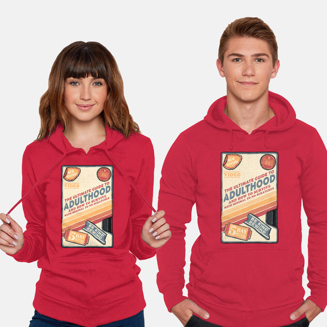 Guide To Adulthood-Unisex-Pullover-Sweatshirt-glitchygorilla