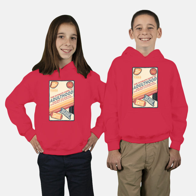 Guide To Adulthood-Youth-Pullover-Sweatshirt-glitchygorilla