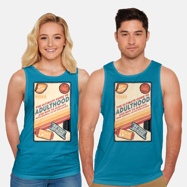 Guide To Adulthood-Unisex-Basic-Tank-glitchygorilla