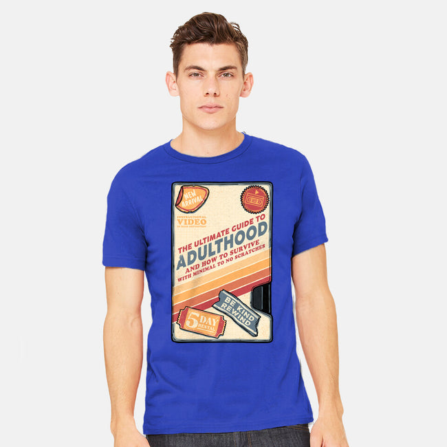 Guide To Adulthood-Mens-Heavyweight-Tee-glitchygorilla