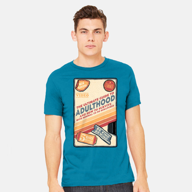 Guide To Adulthood-Mens-Heavyweight-Tee-glitchygorilla