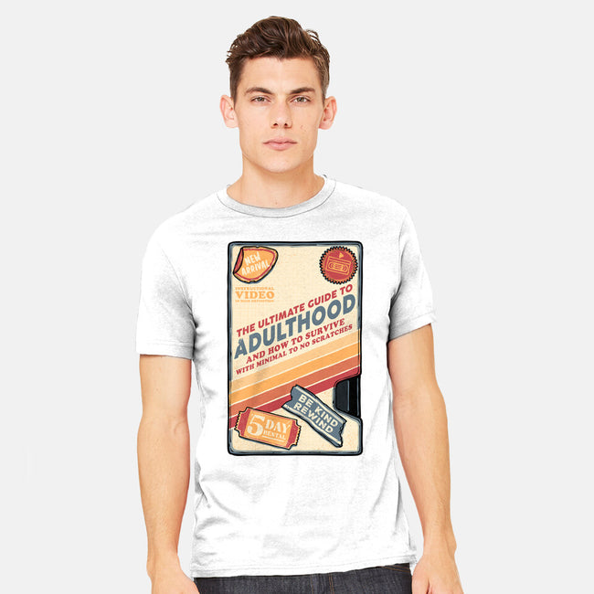 Guide To Adulthood-Mens-Heavyweight-Tee-glitchygorilla