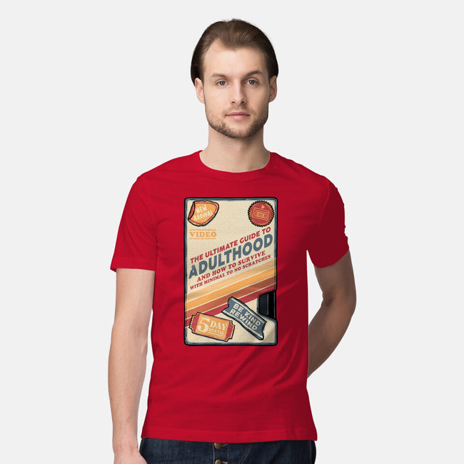 Guide To Adulthood-Mens-Premium-Tee-glitchygorilla