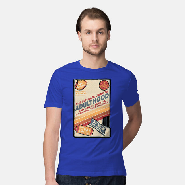 Guide To Adulthood-Mens-Premium-Tee-glitchygorilla