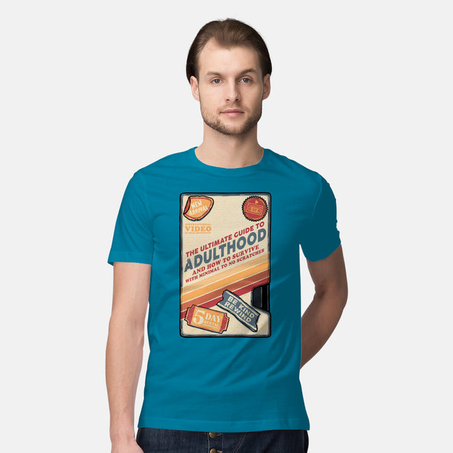 Guide To Adulthood-Mens-Premium-Tee-glitchygorilla