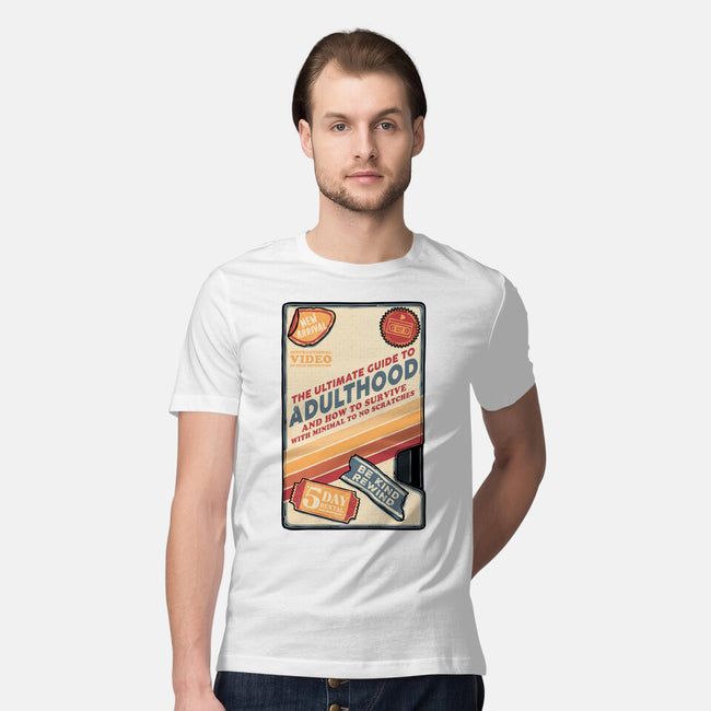 Guide To Adulthood-Mens-Premium-Tee-glitchygorilla