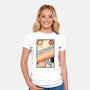 Guide To Adulthood-Womens-Fitted-Tee-glitchygorilla